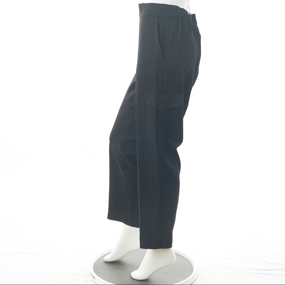 Loft Shimmer Satin Shimmer Cargo Pull On Pants New - Picture 6 of 8